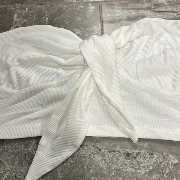 Twist Tie Tube Top from Shein - Picture 2 of 4